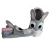 3d bunny pink